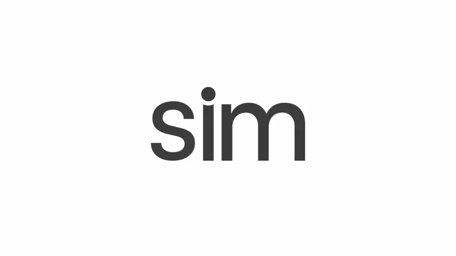 Sim logo, the open-source AI agent workflow platform