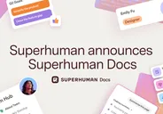 Superhuman Docs launch announcement banner